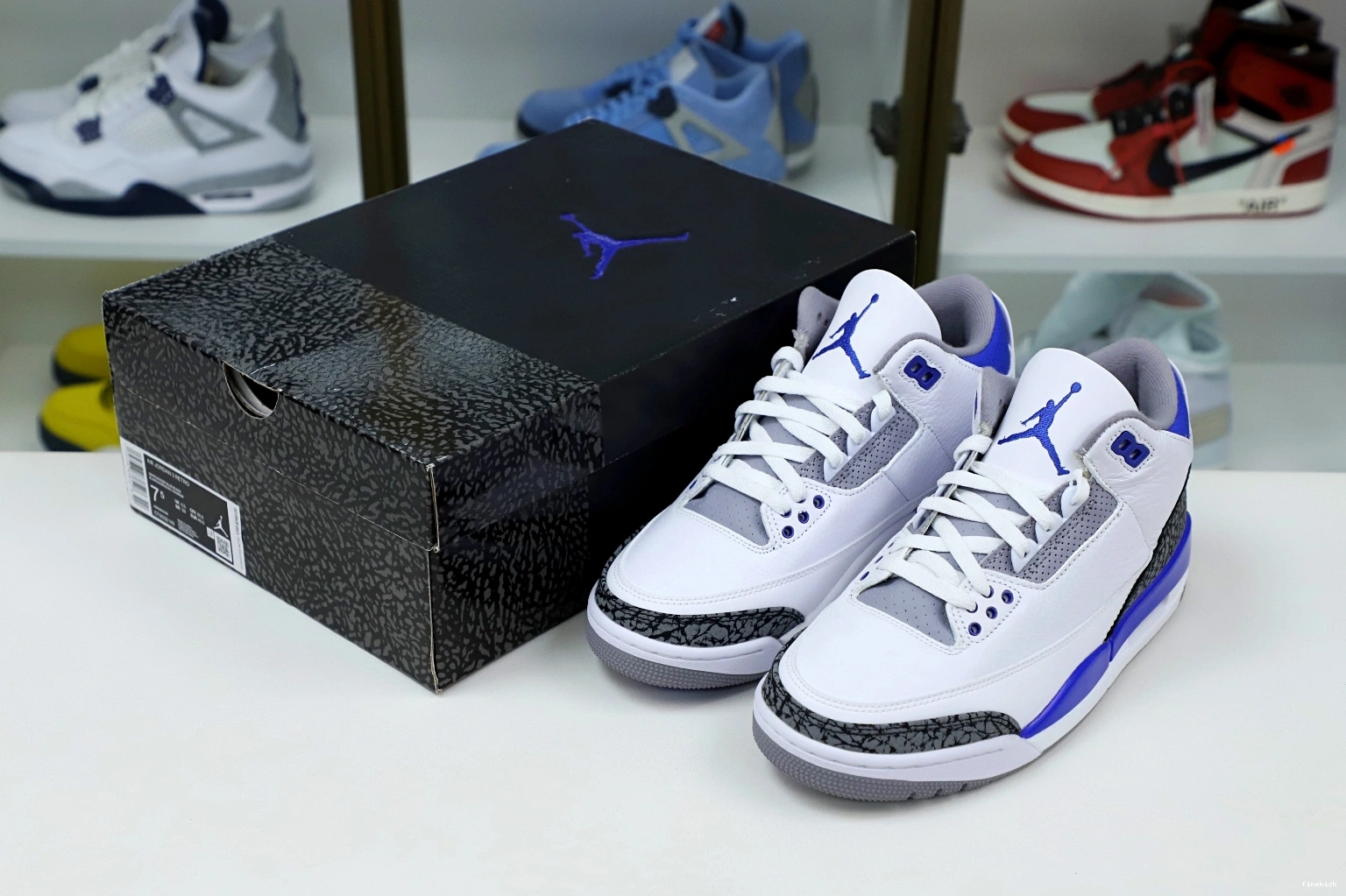 JORDAN AIR RETRO 'RACER (CT8532-145) 3 BLUE' 1224